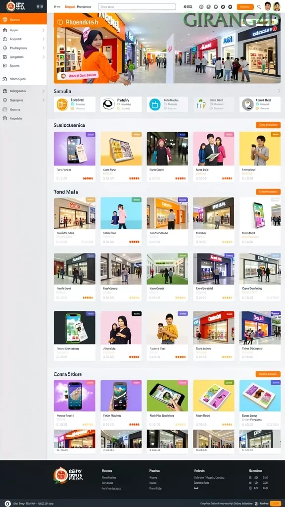 Cuplikan layar PC789 — halaman utama
