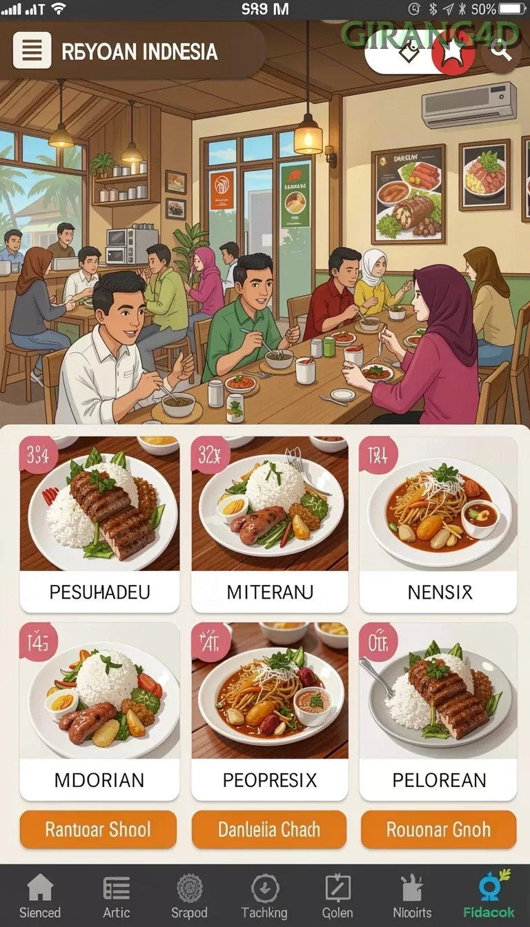 Cuplikan layar BIGWIN777 — menu navigasi
