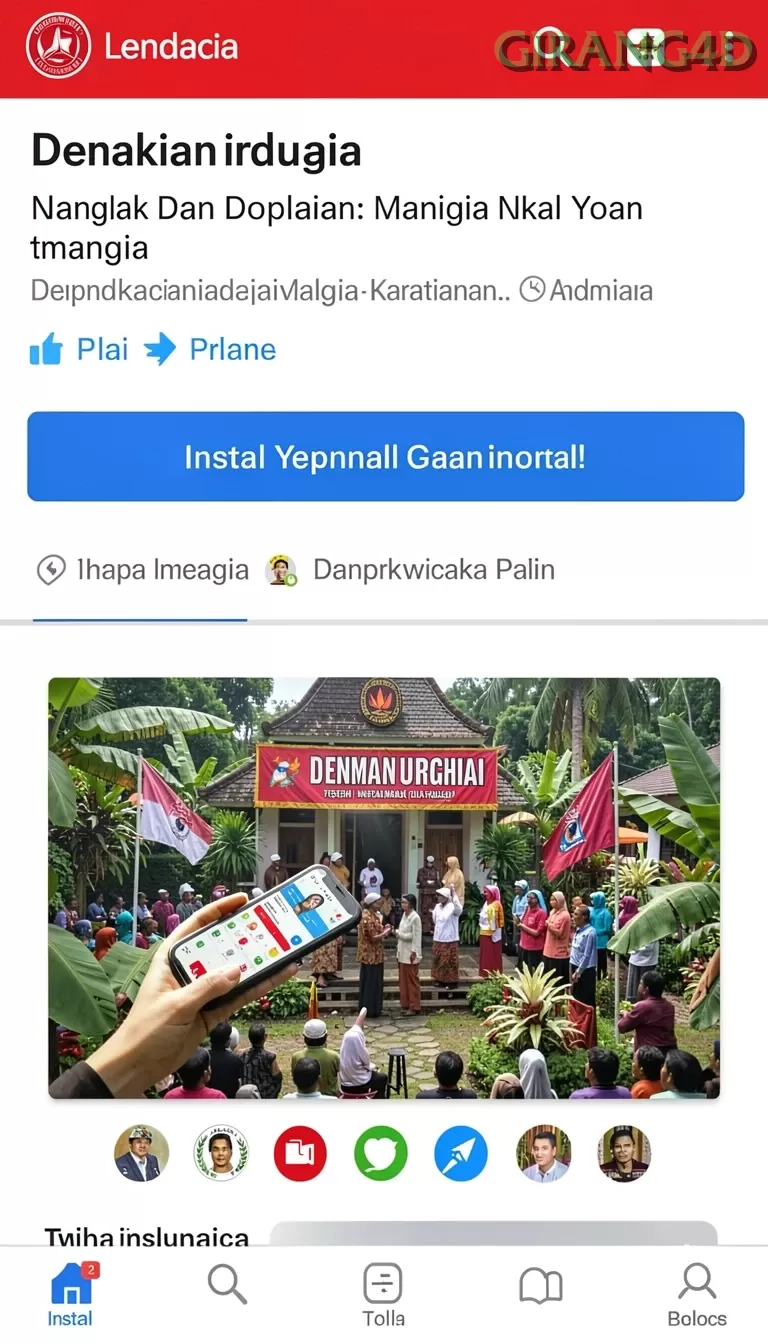 Cuplikan layar PROMO — pengaturan akun