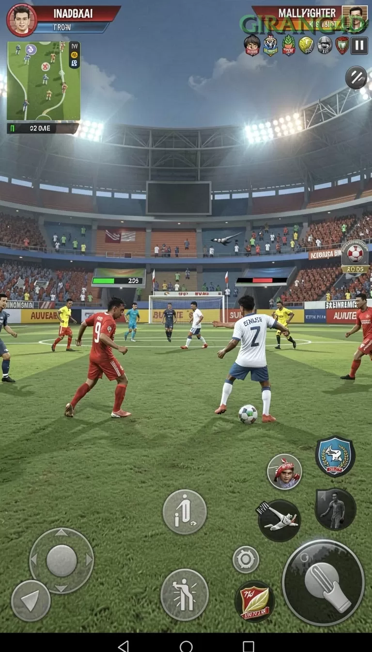Cuplikan layar PC789 — menu navigasi